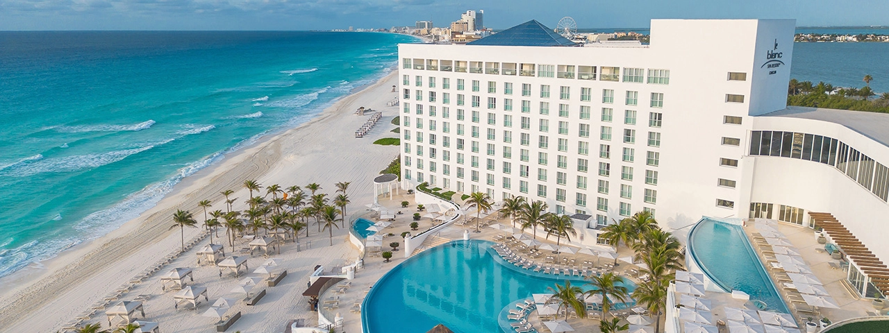 Vista do Le Blanc Spa Resort em Cancún