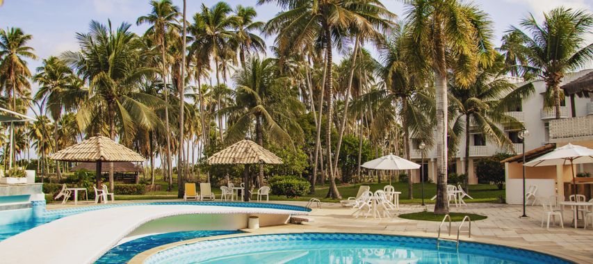 Vista do D'Anatureza Hotel em Maceió
